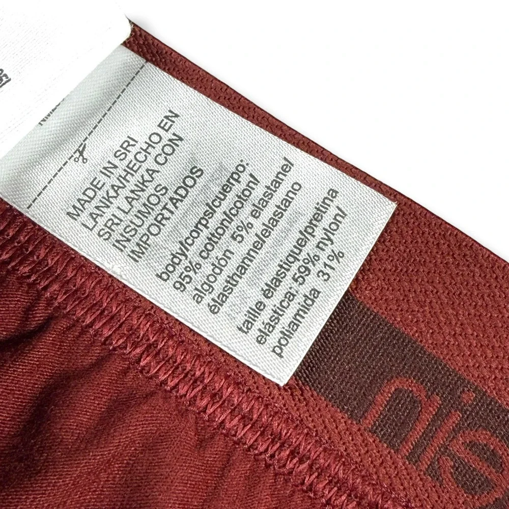 Calvin Klein Pajama Jogger Pants Mens Medium‎ M Burgundy Monogram Logo